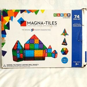 Magna-Tiles 74 Piece Set